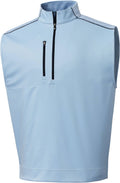 Blue Fog Heather Half Zip Vest H792198
