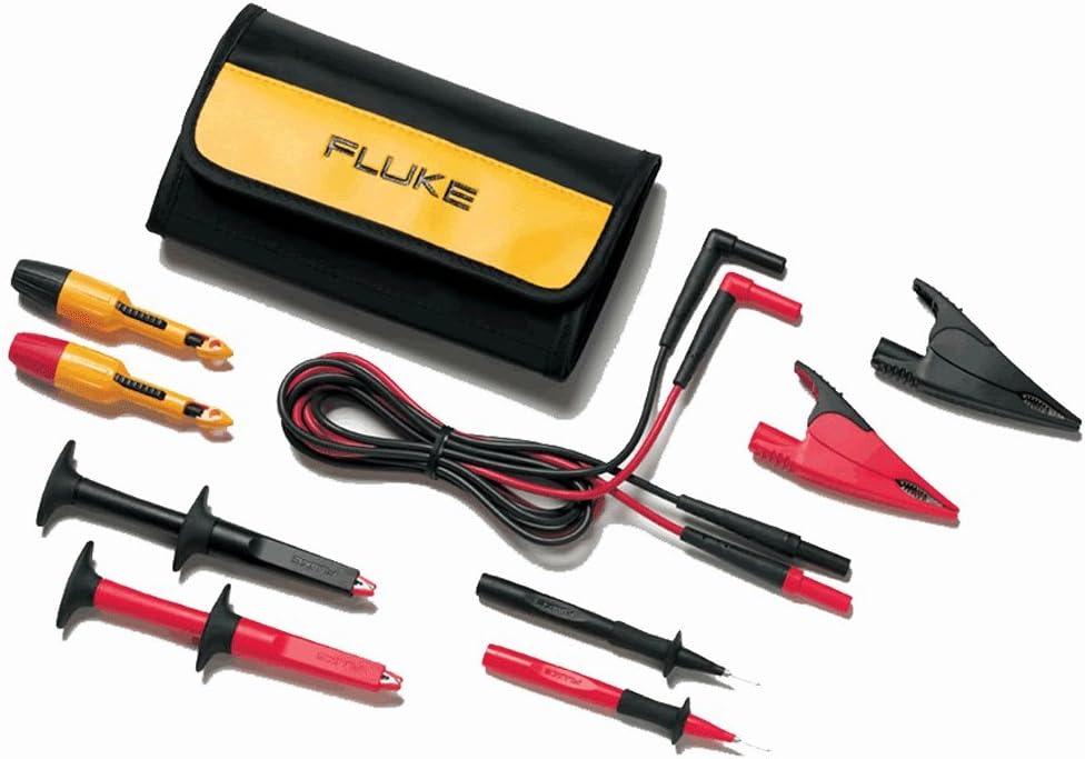 Industrial Test Lead Kit with Zippered Vinyl Carry Case A877965