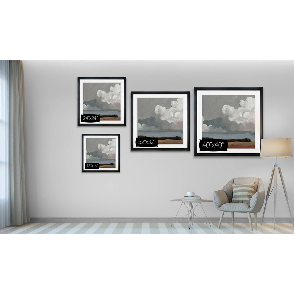 Framed Giclee Print 28x28 S823
