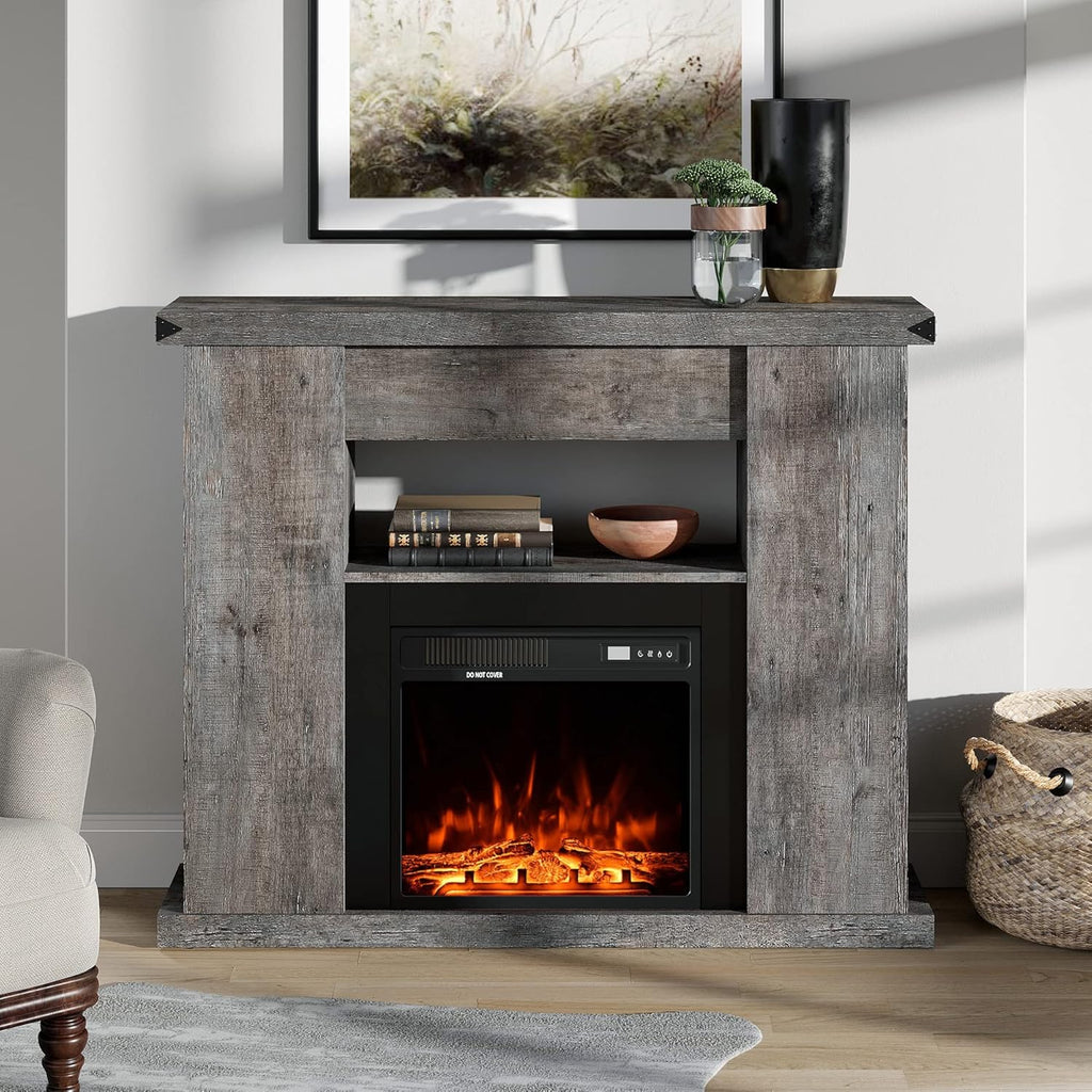 60 Inch Wood TV Stand with 6 Storages X811147