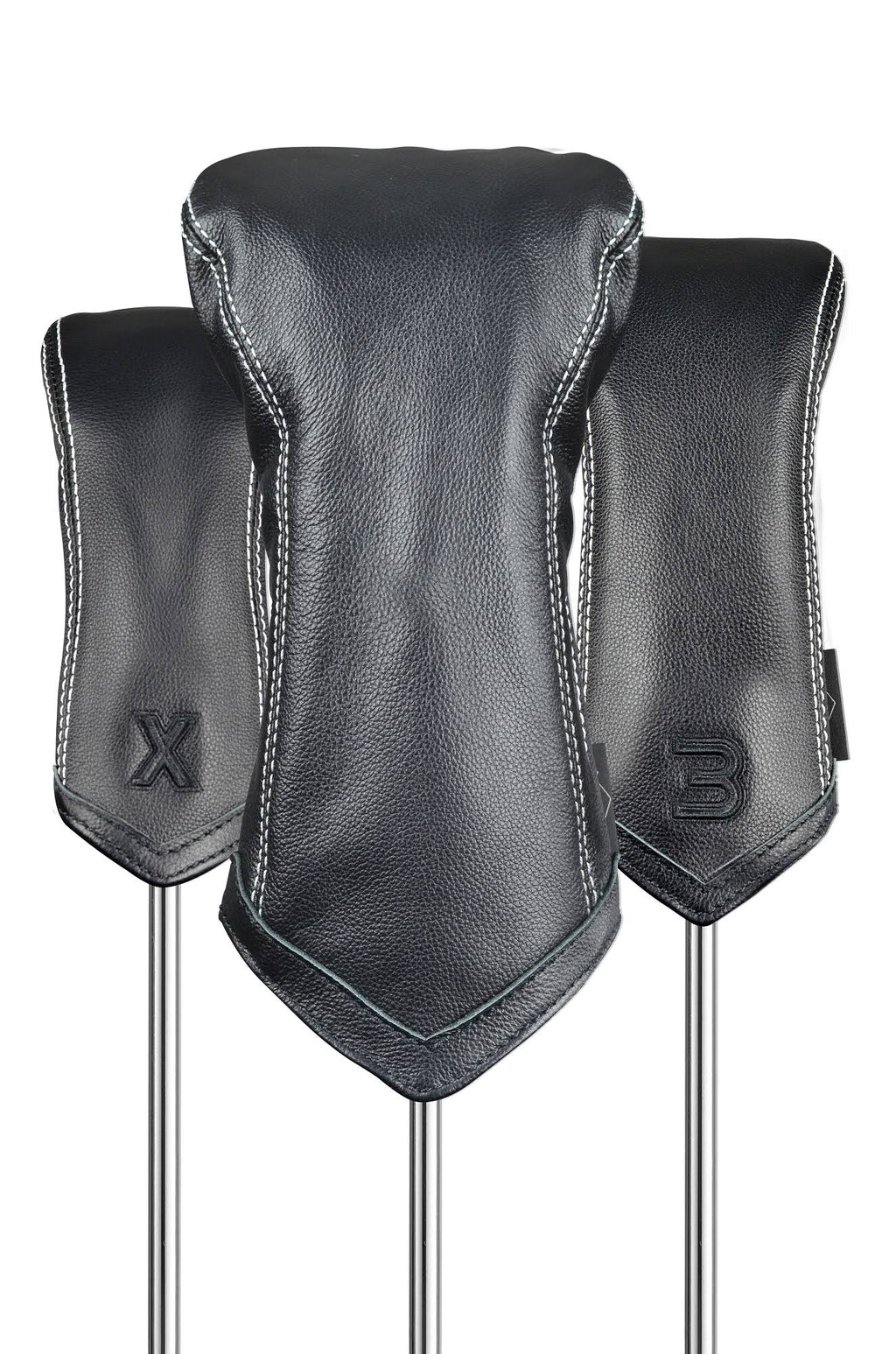 Black Leather Driver Headcover Y6548
