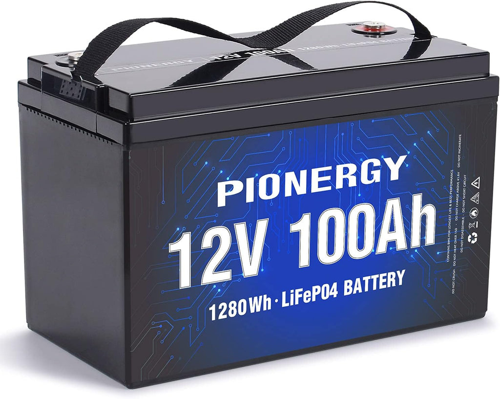 12V 100Ah LiFePO4 Lithium Battery with 100A BMS B585