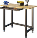 48 x 24 Rubber Wood Work Bench with Drawer L283496