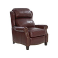 Marisol Cabernet All Leather Recliner W747