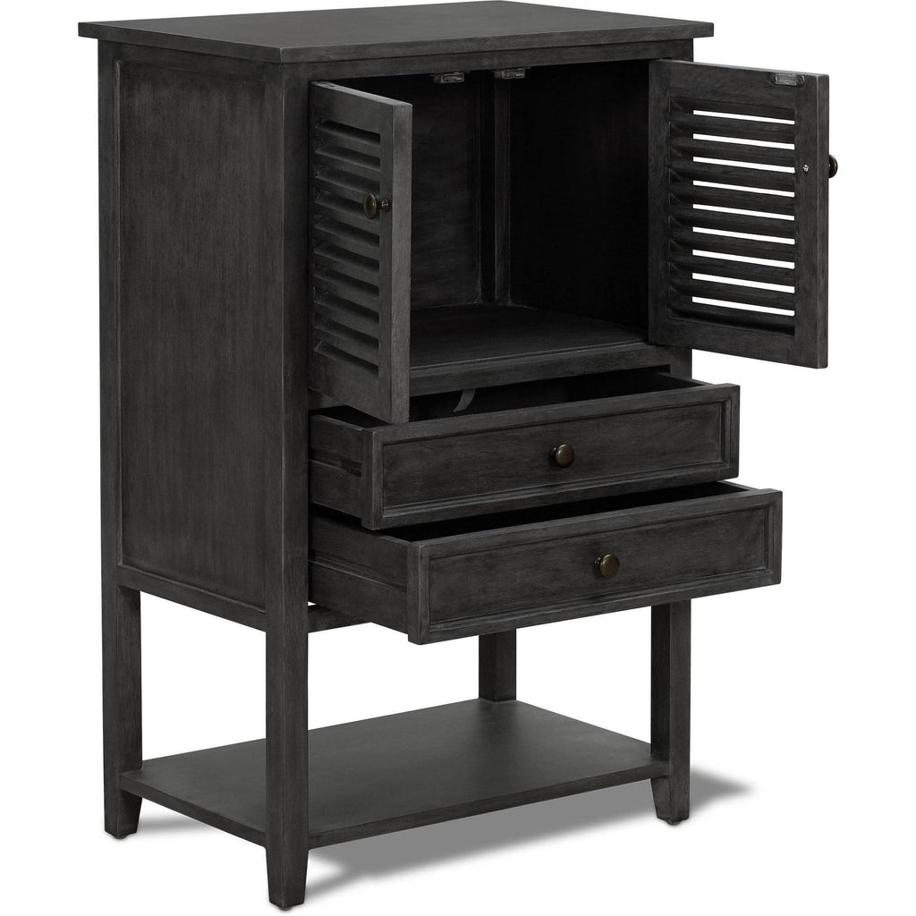 Dark Gray Storage Cabinet C72870