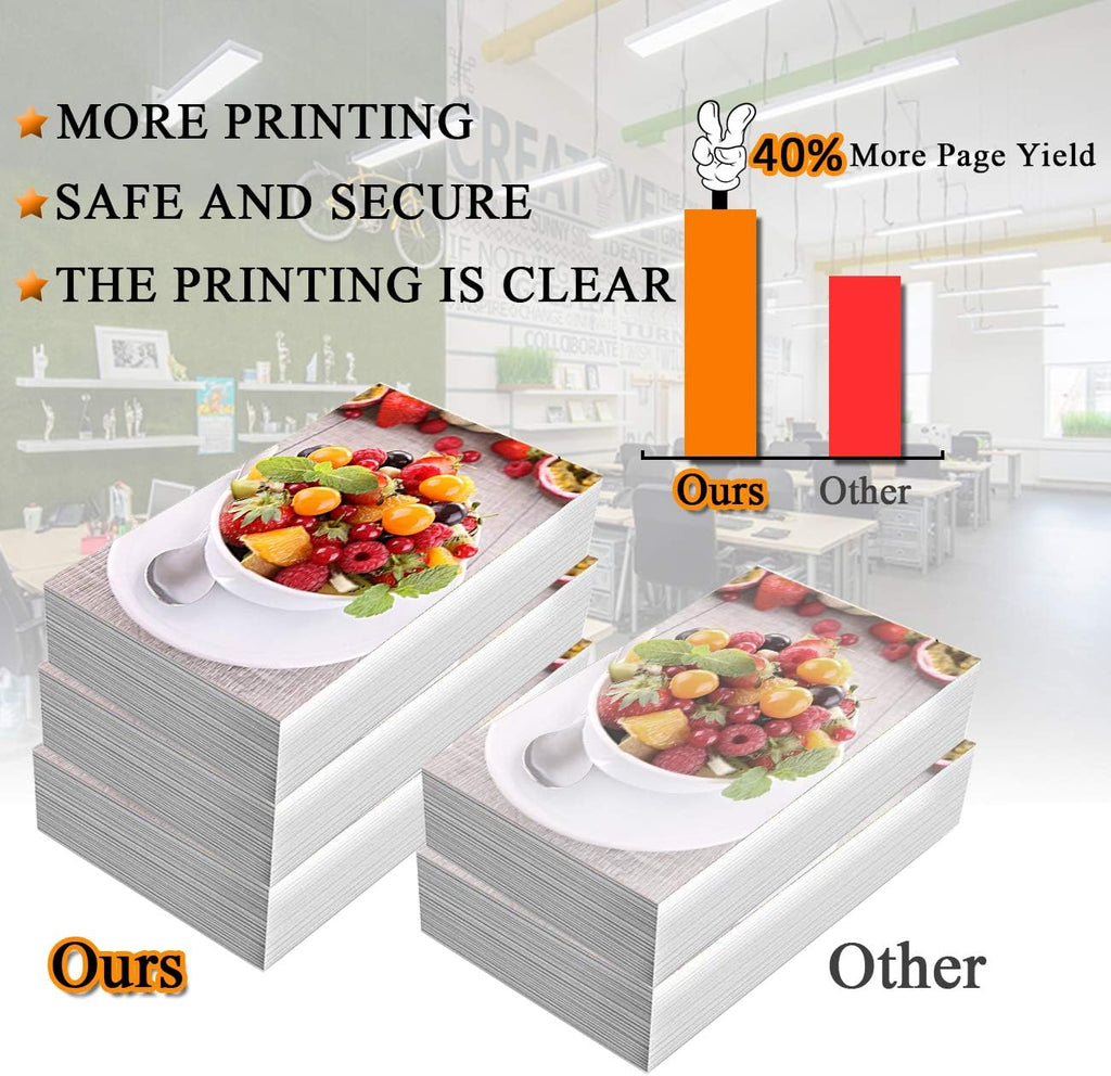 4 Pack High Yield CF410X CF411X CF412X CF413X Toner Cartridge Replacement for HP Color Pro M452 M477 MFP B911