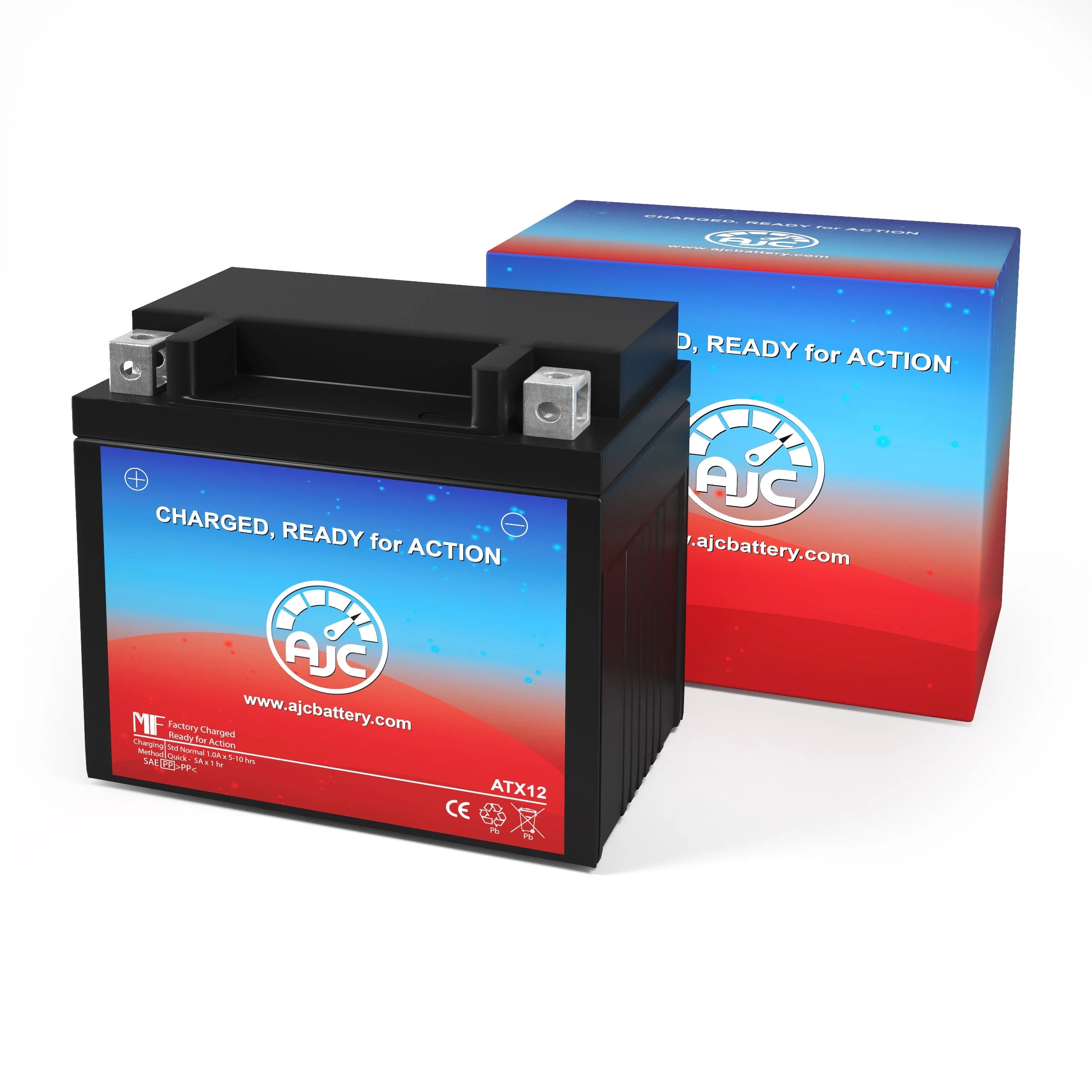 900CC 12V Motorcycle Replacement Battery F428445