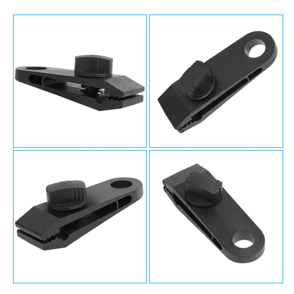 Reusable Heavy Duty Tent Clips for Tarp Awning Clamp Holder S9027