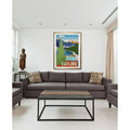 Framed Giclee Print V6463