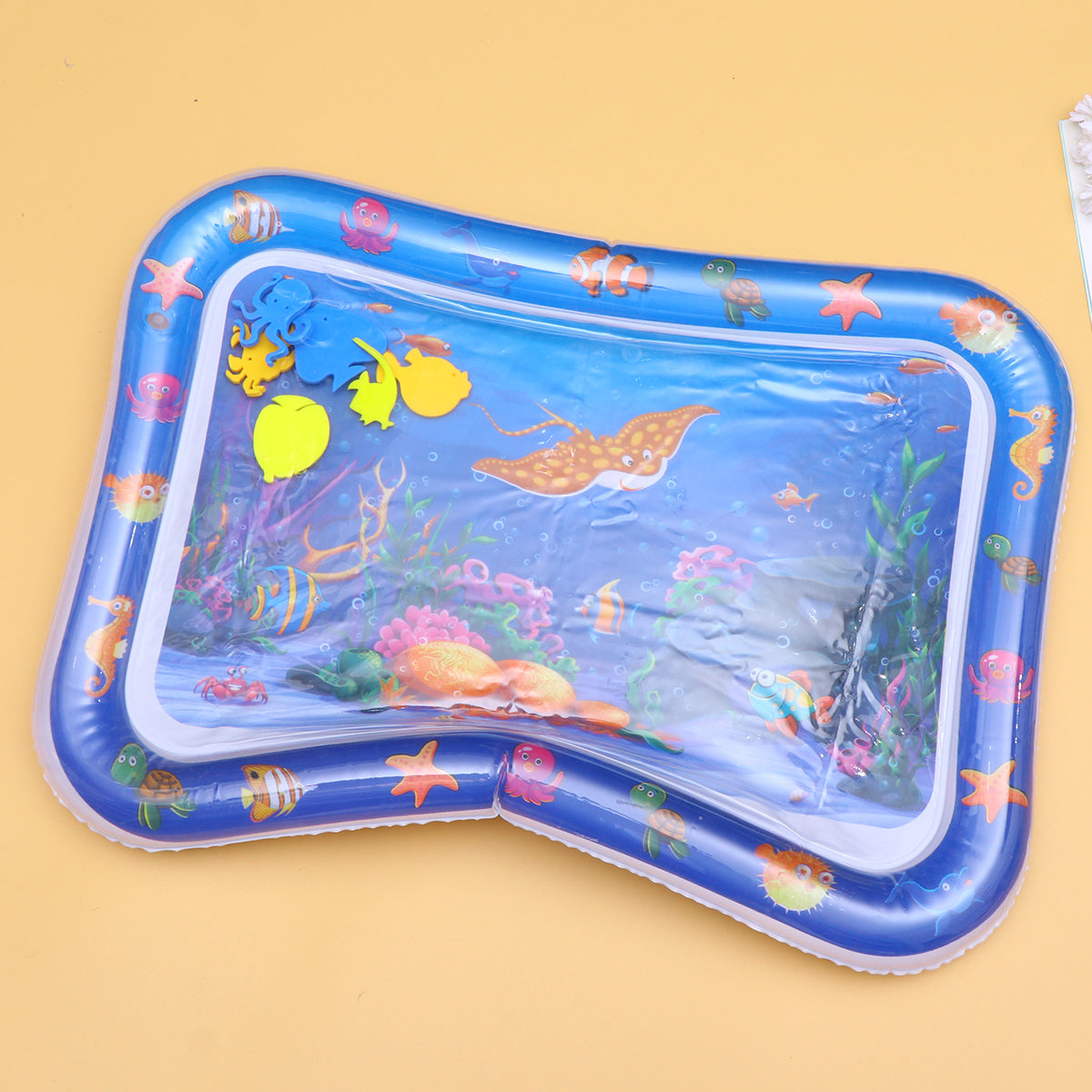 Inflatable Crawling Cushion Water Play Mat (Blue) U37364