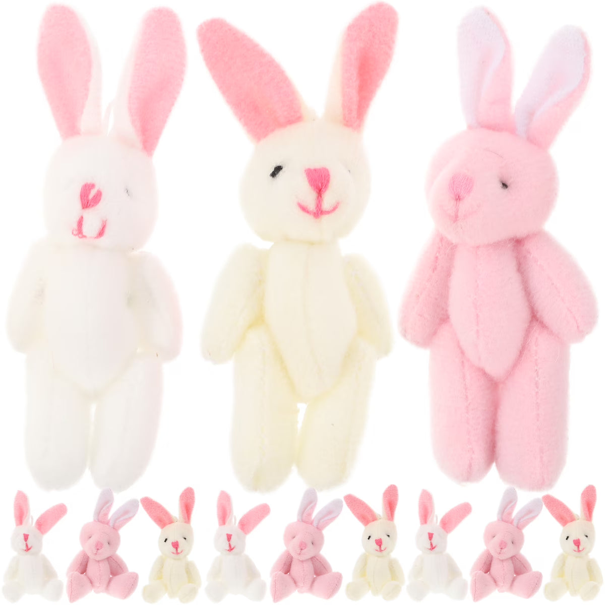 15 Pcs Stuffed Toy Plush Bunny A83222