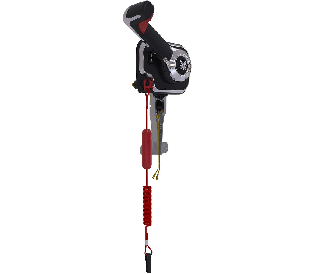 Single Lever Center Console Mount Dual Function Control with Engine Cut Off & Trim & Tilt Switches X369968