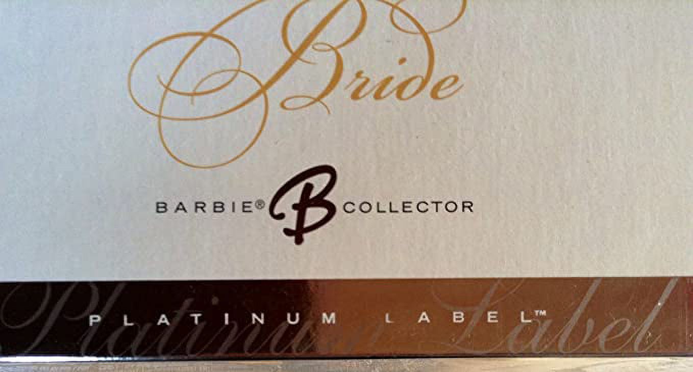 Bride Barbie Doll Brunette Platinum Label U3526