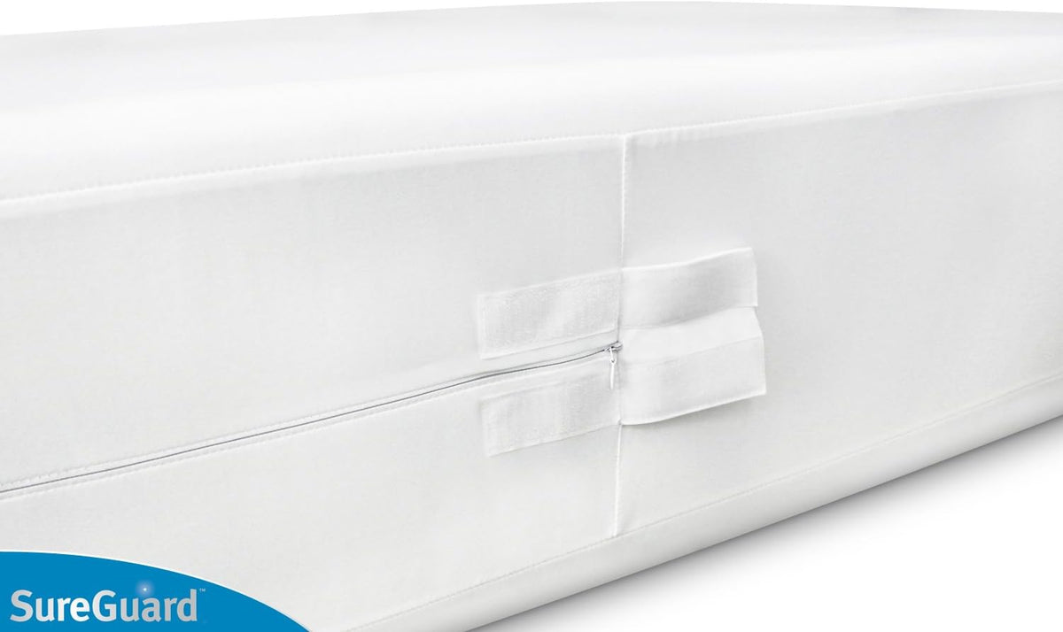 Full Size Waterproof Zippered Box Spring Encasement L3036