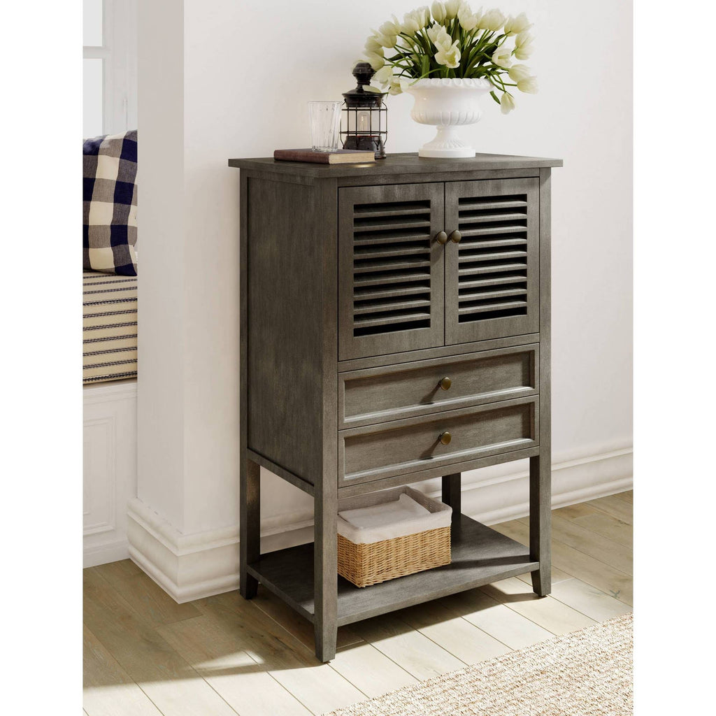 Dark Gray Storage Cabinet C72870
