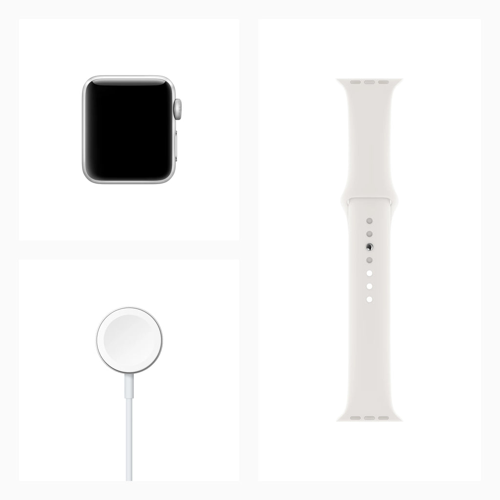 Apple Watch Series 3 GPS Silver 38mm White Sport Band Z4240