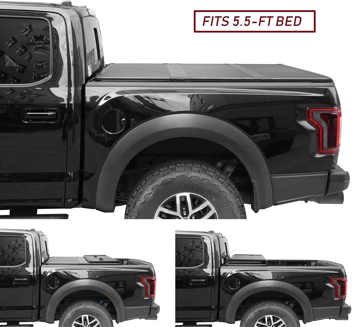 Tri-Fold Truck Bed Tonneau Cover E494