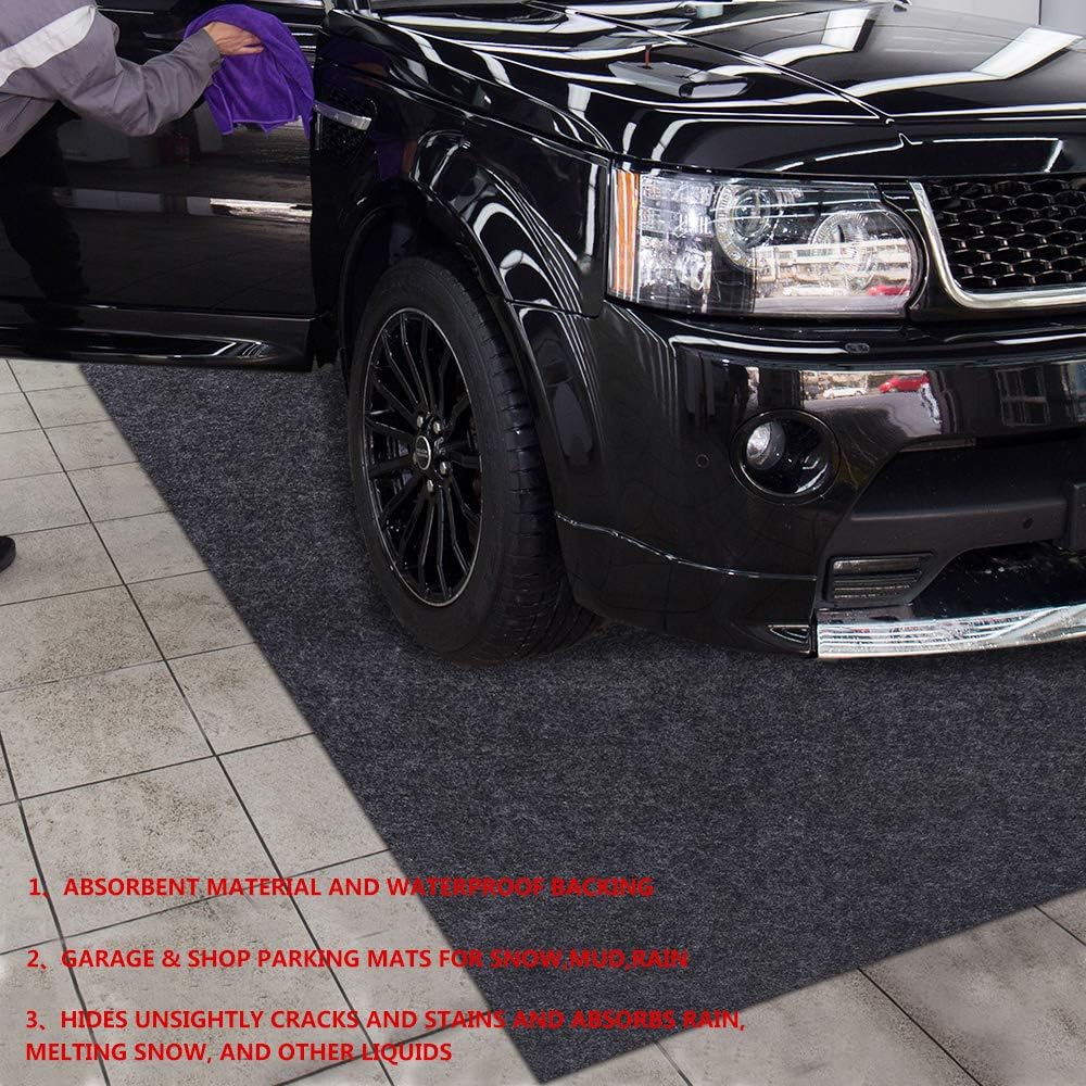 Parking Garage Floor Mats 7.56Feet x 18.1Feet E445935