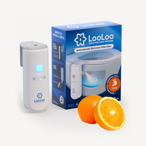 Automatic Touchless Toilet Spray Starter Kit with 1 Fragrance Bottle D4155