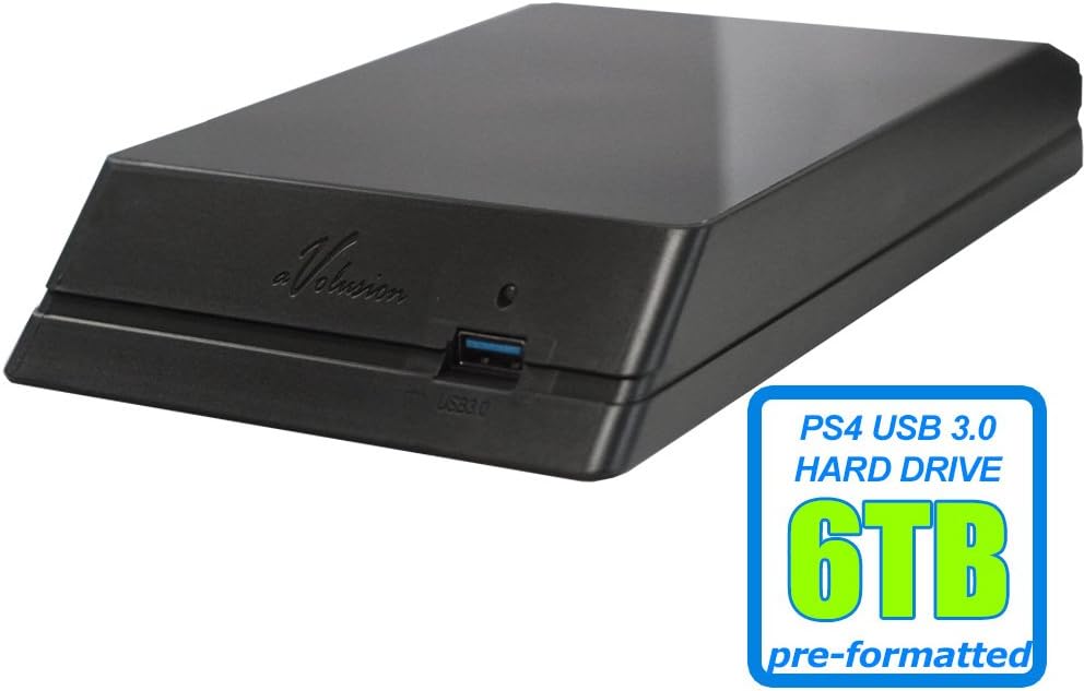 6TB 7200RPM 64MB Cache USB 3.0 External Hard Drive F466401