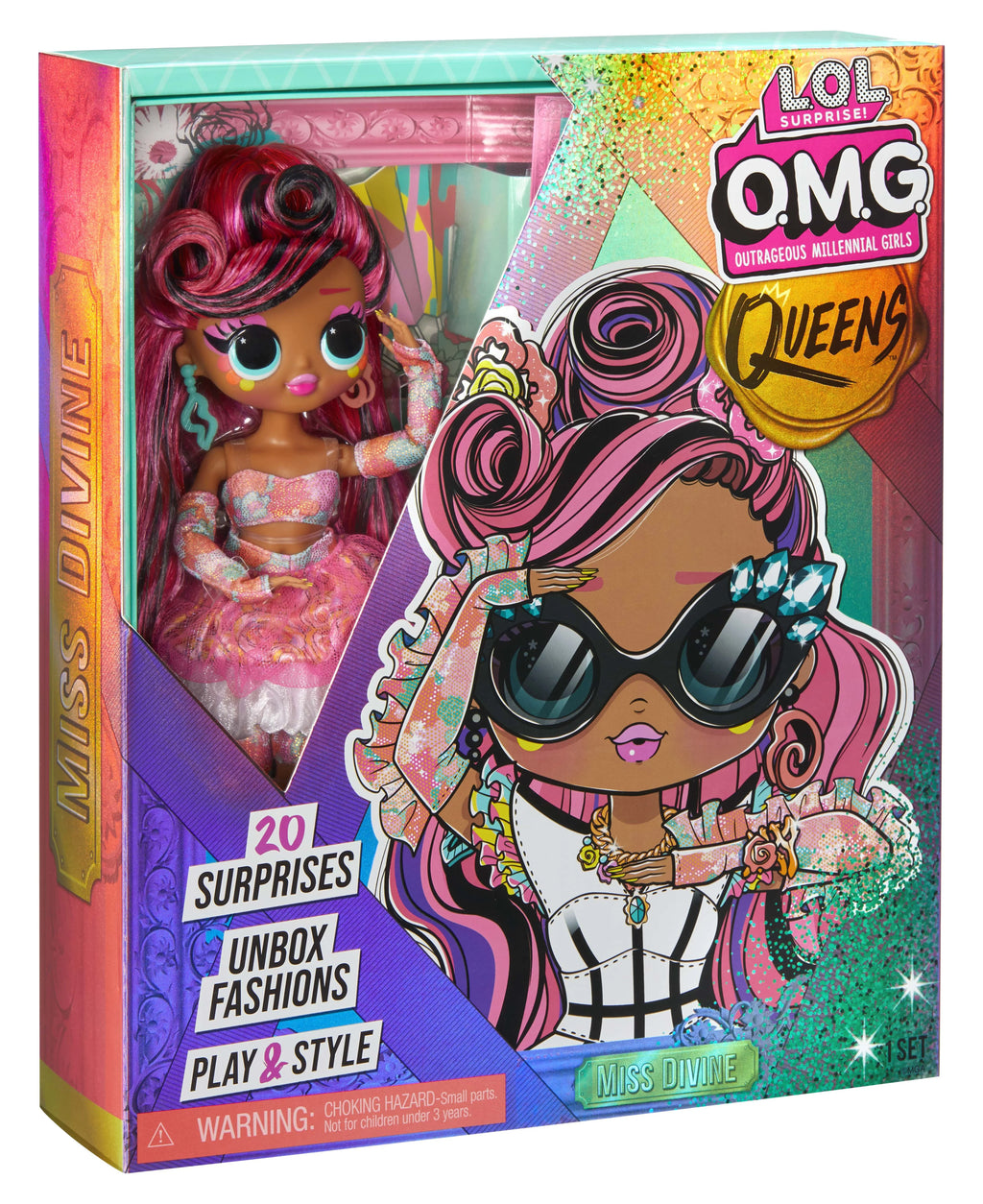 Fashion Doll with 20 Surprises Including Outfit and Accessories L813824