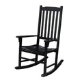 Black Acacia Hardwood Outdoor Rocking Chair E415524