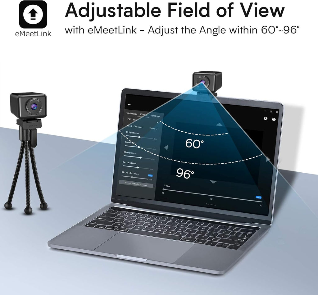 1080P Webcam with Speaker and Mics K336
