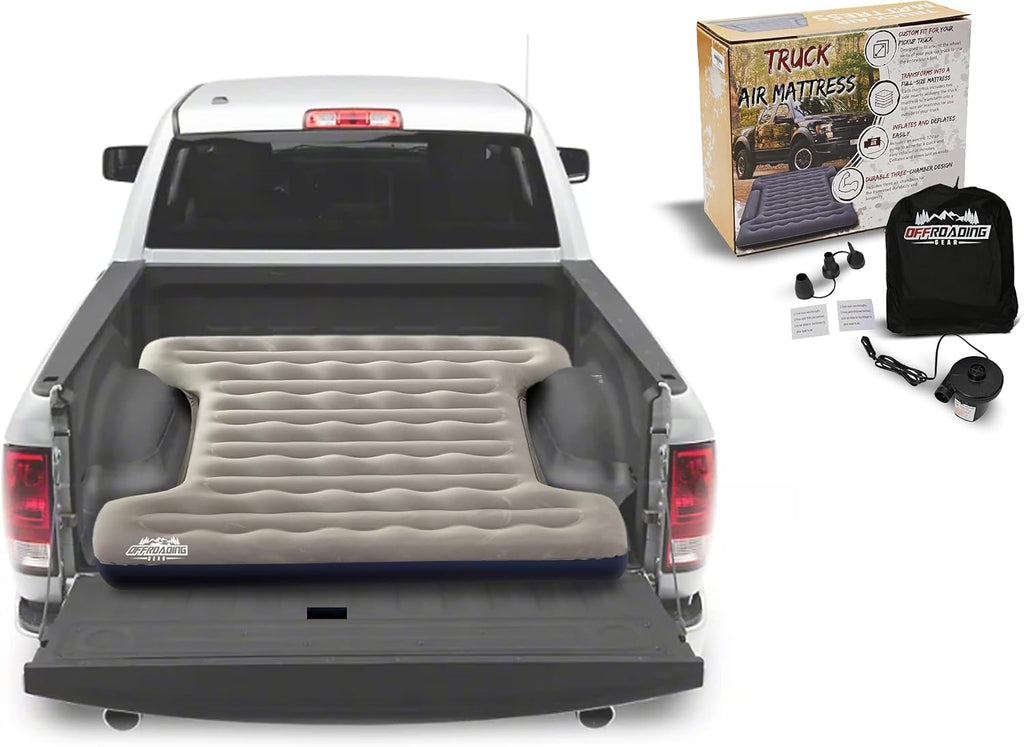 Truck Bed Inflatable Air Mattress, 6 to 6.5 ft Box, Full Double E663451