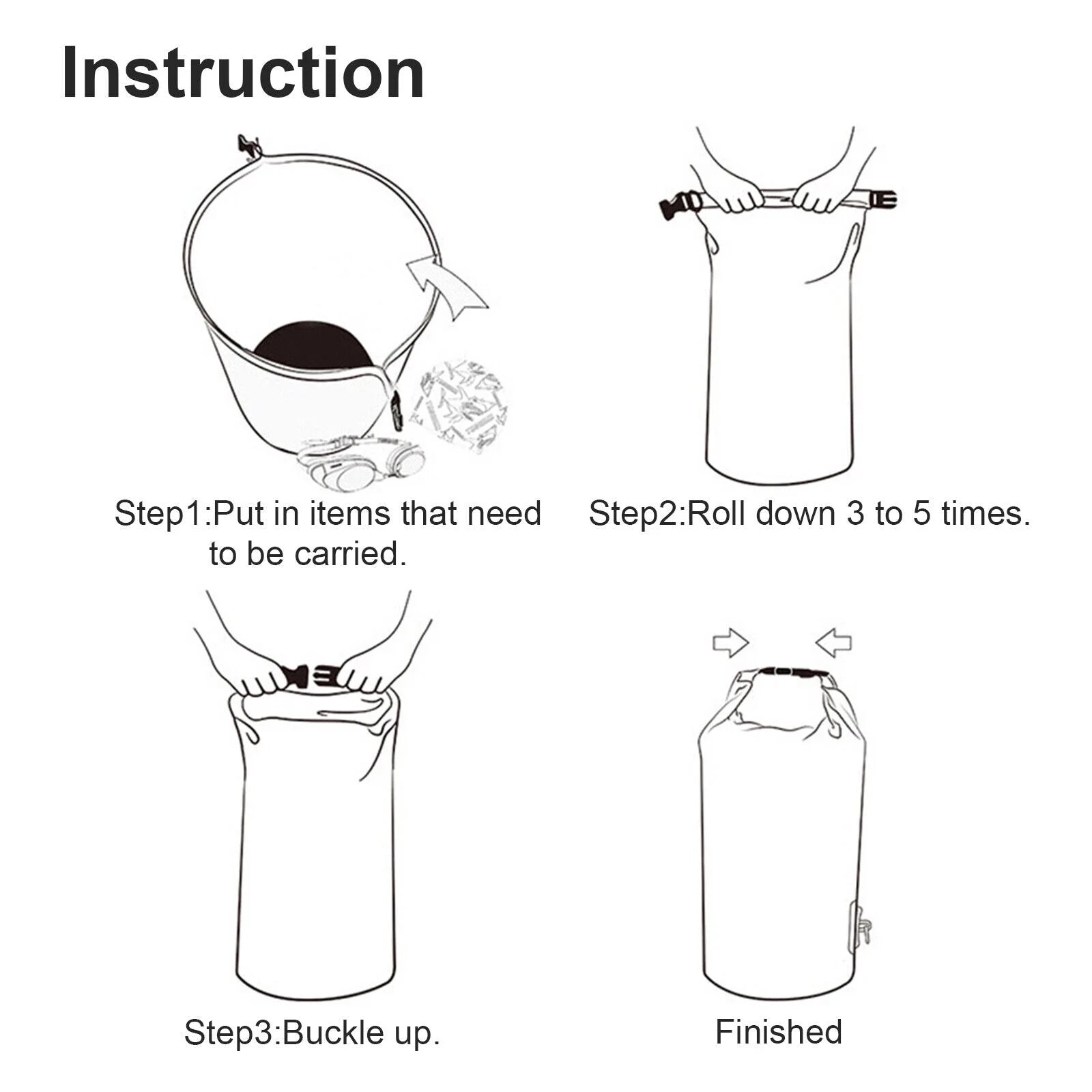 30L 500D PVC Waterproof Dry Bag W202