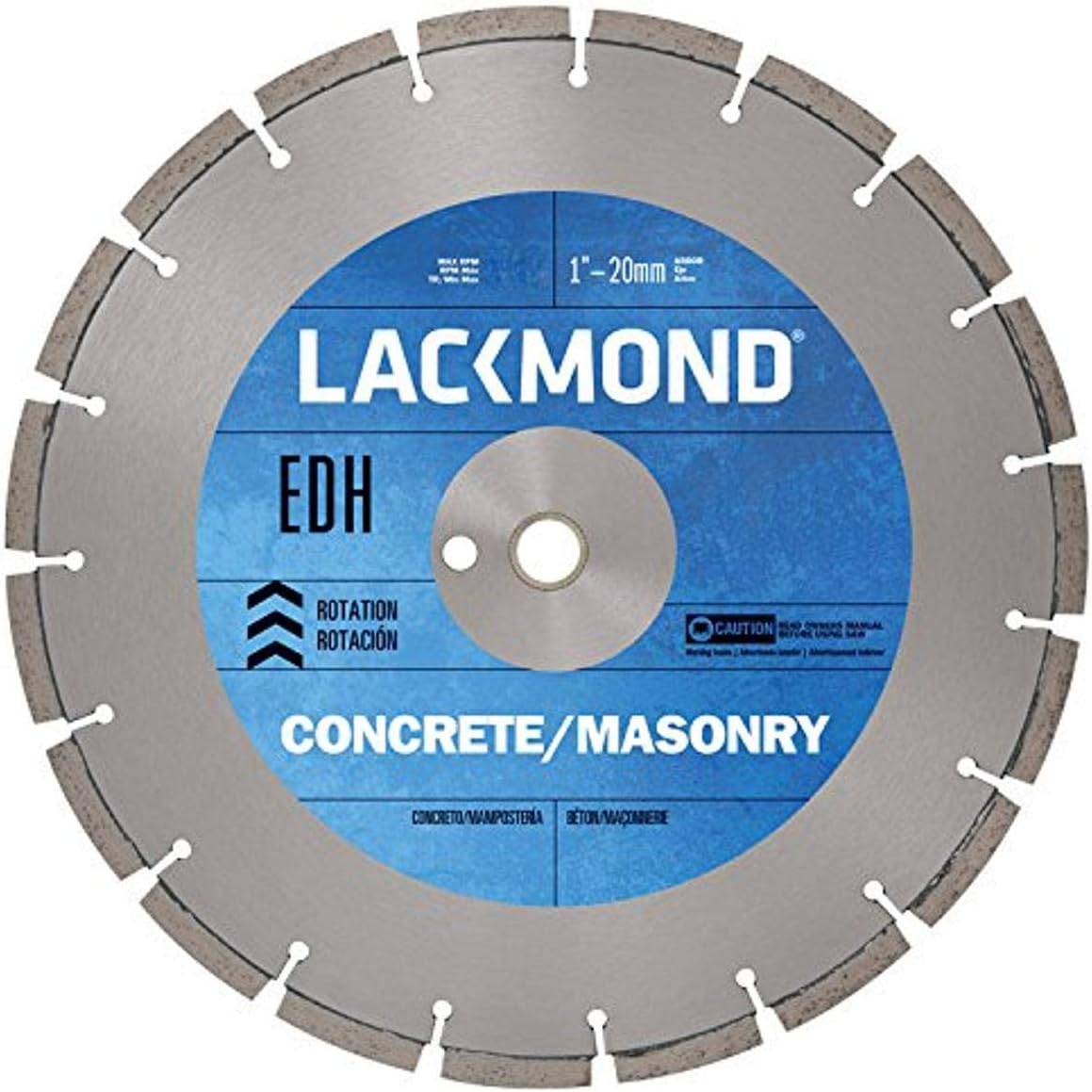 16" Wet/Dry General Purpose Saw Blade with 1" - 20mm Arbor U2607
