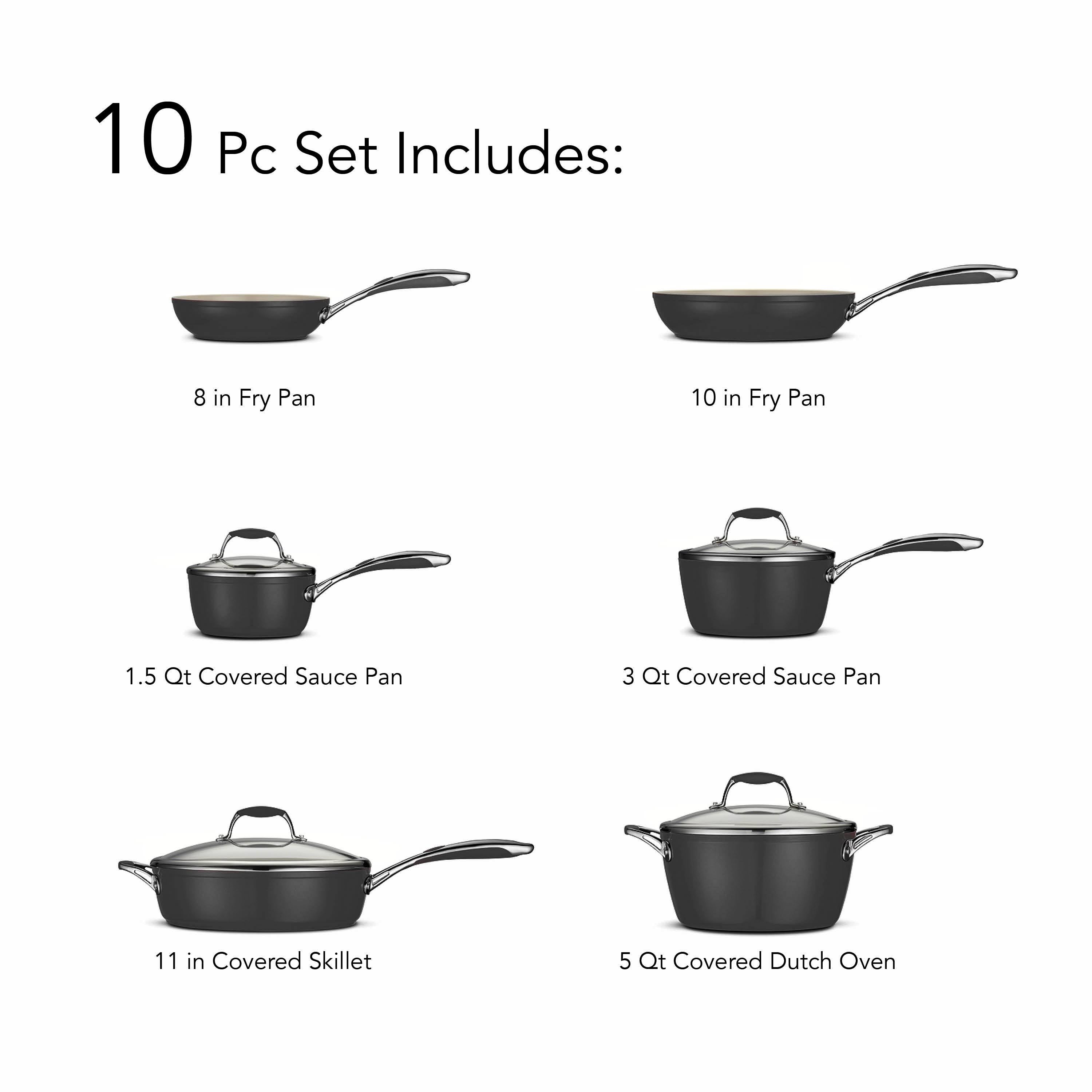 10-Piece Ceramica Cookware Set K513