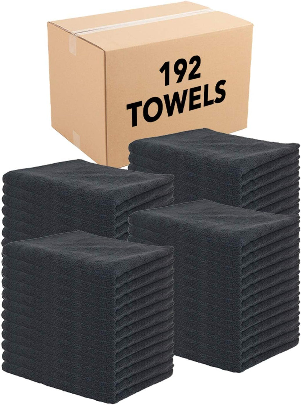 192 Bulk Case Pack Microfiber Bleach Safe Salon Towels C56357