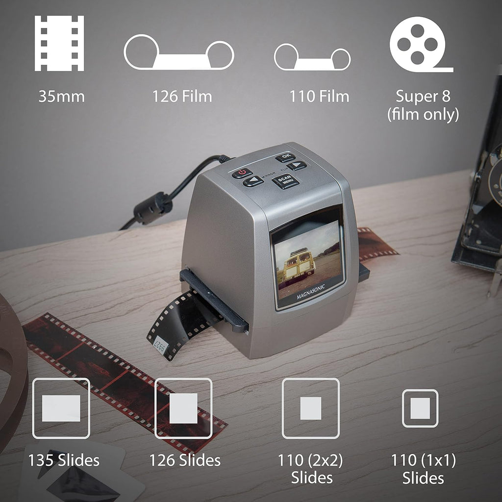 22MP Film Scanner with 2.4 LCD Screen B24252