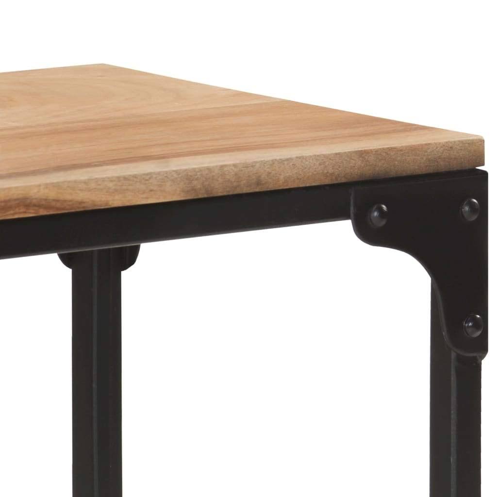 Console Table Solid Acacia Wood V60558