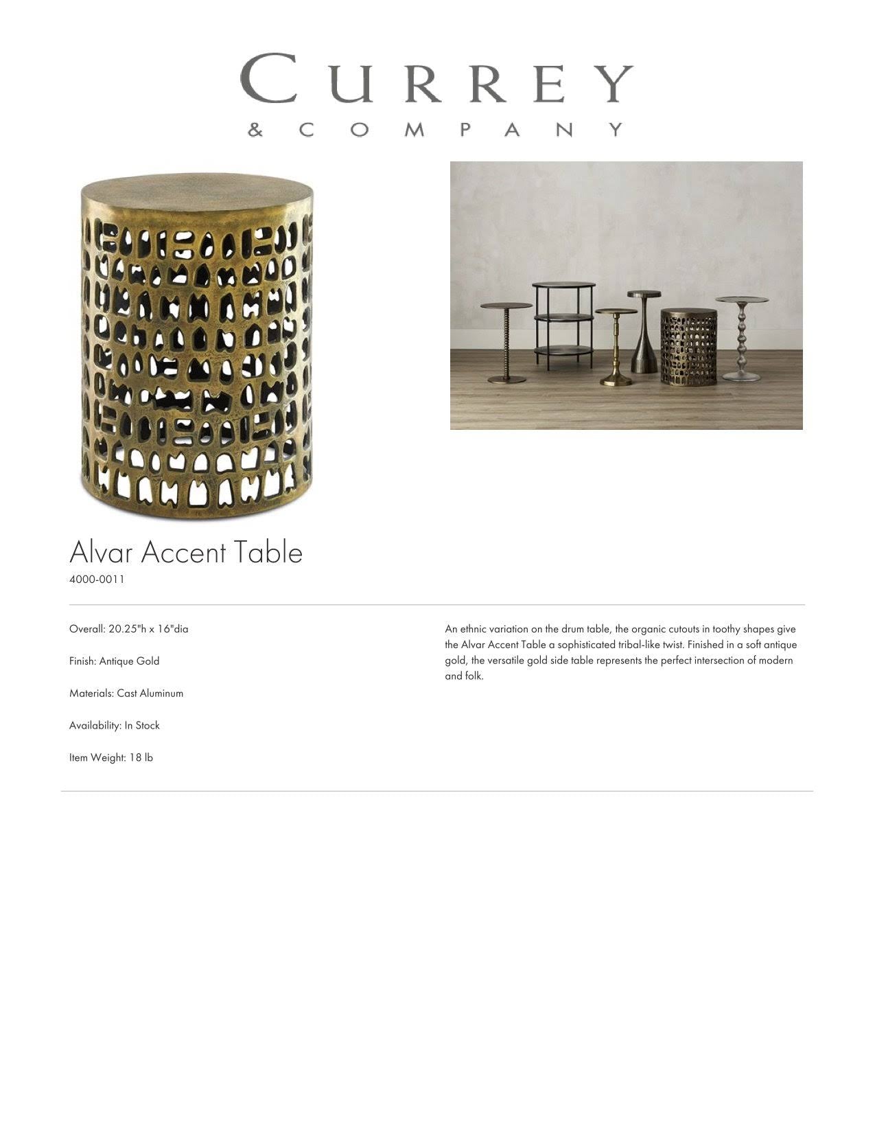 Accent Table E2597