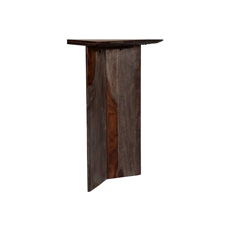 Gray Solid Sheesham Wood Console Table R98231