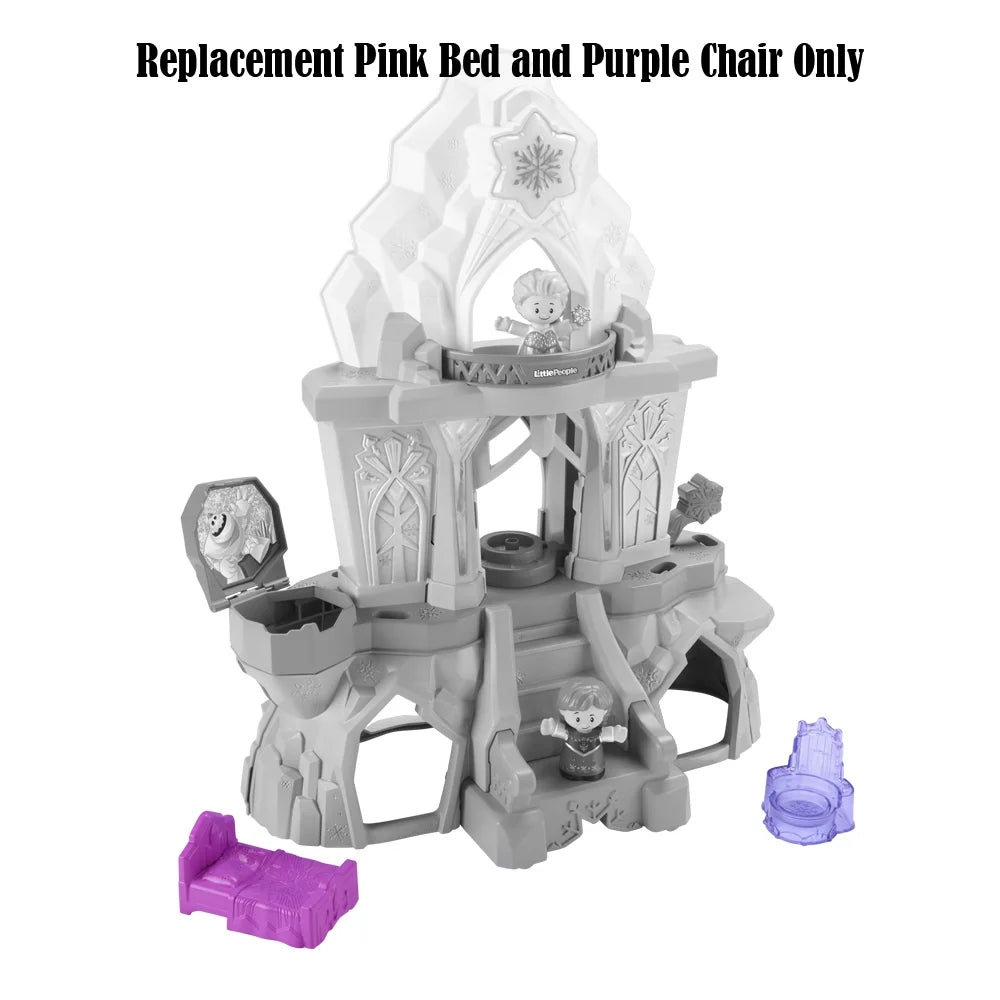 Replacement Pink Bed and Purple Chair A646