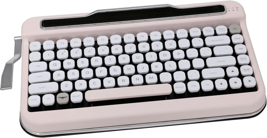 Baby Pink Bluetooth Keyboard with Cherry Mx Blue Switch Q967864