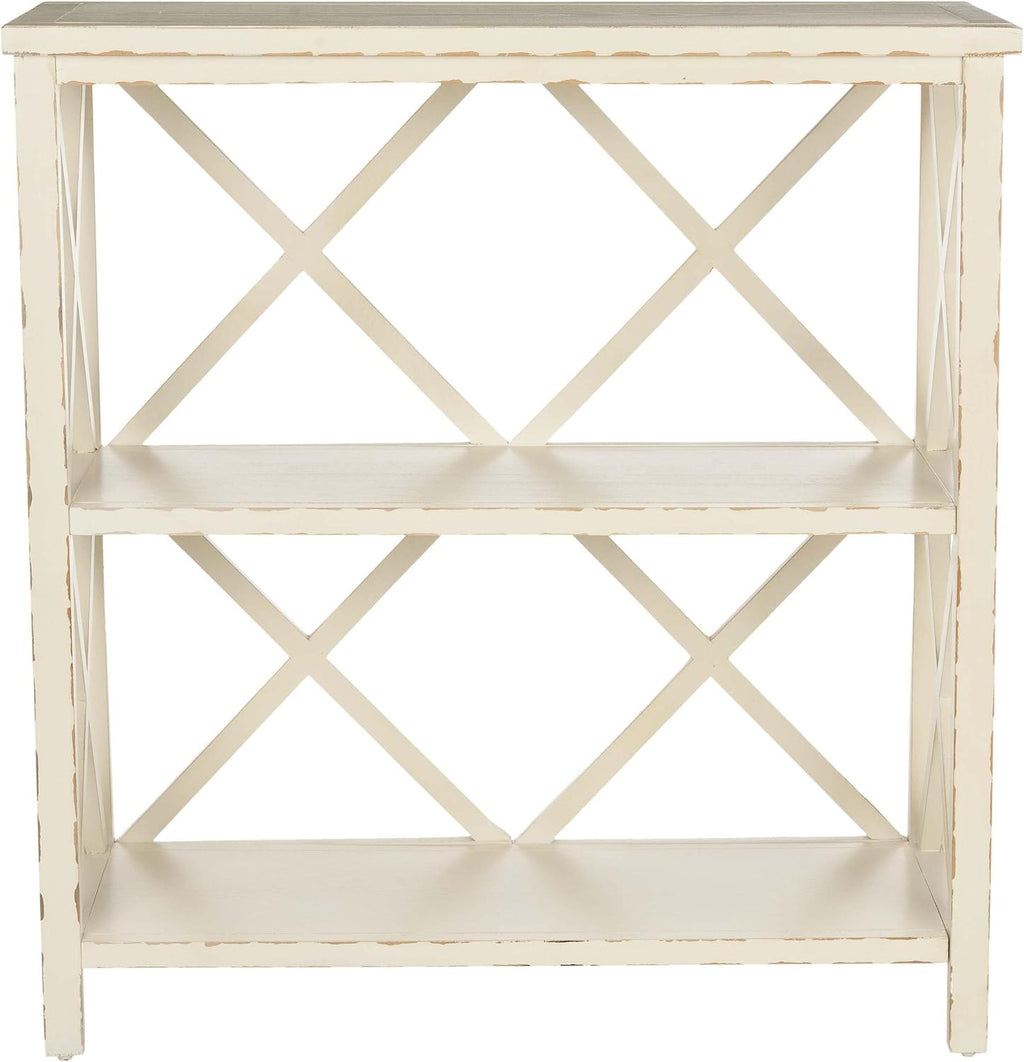 Oak 2-Tier Open Bookcase Y5616