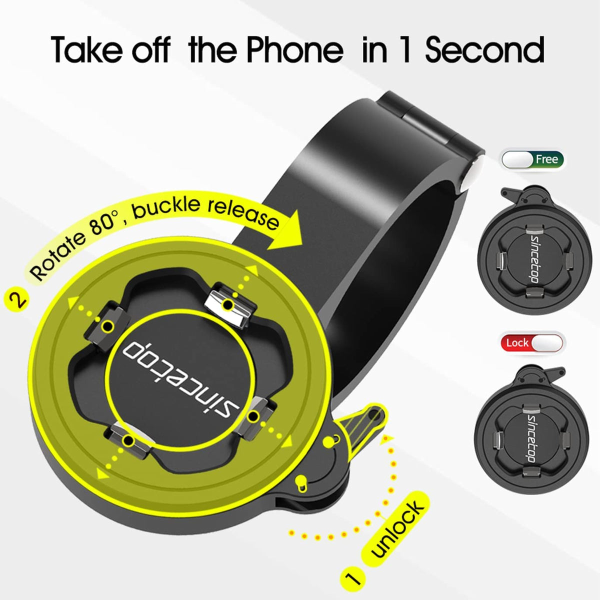 Bike Phone Mount with Universal Adapter S1871