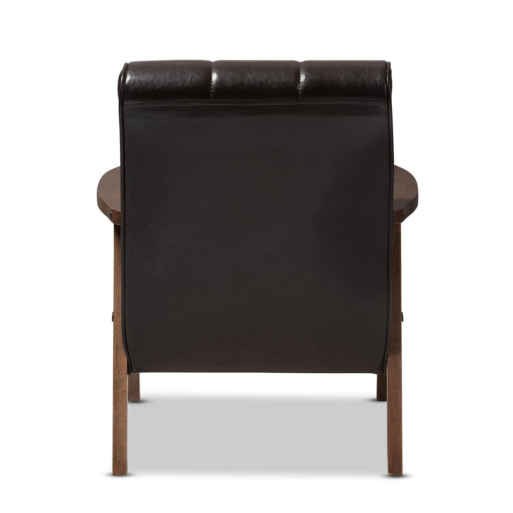 Brown Club Chair B4698