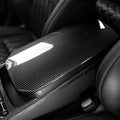 Carbon Fiber Armrest Panel Cover Trim Pack of 2 C7557