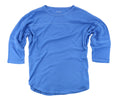 Beach Blue 3/4 Sleeve Vintage Jersey X4540