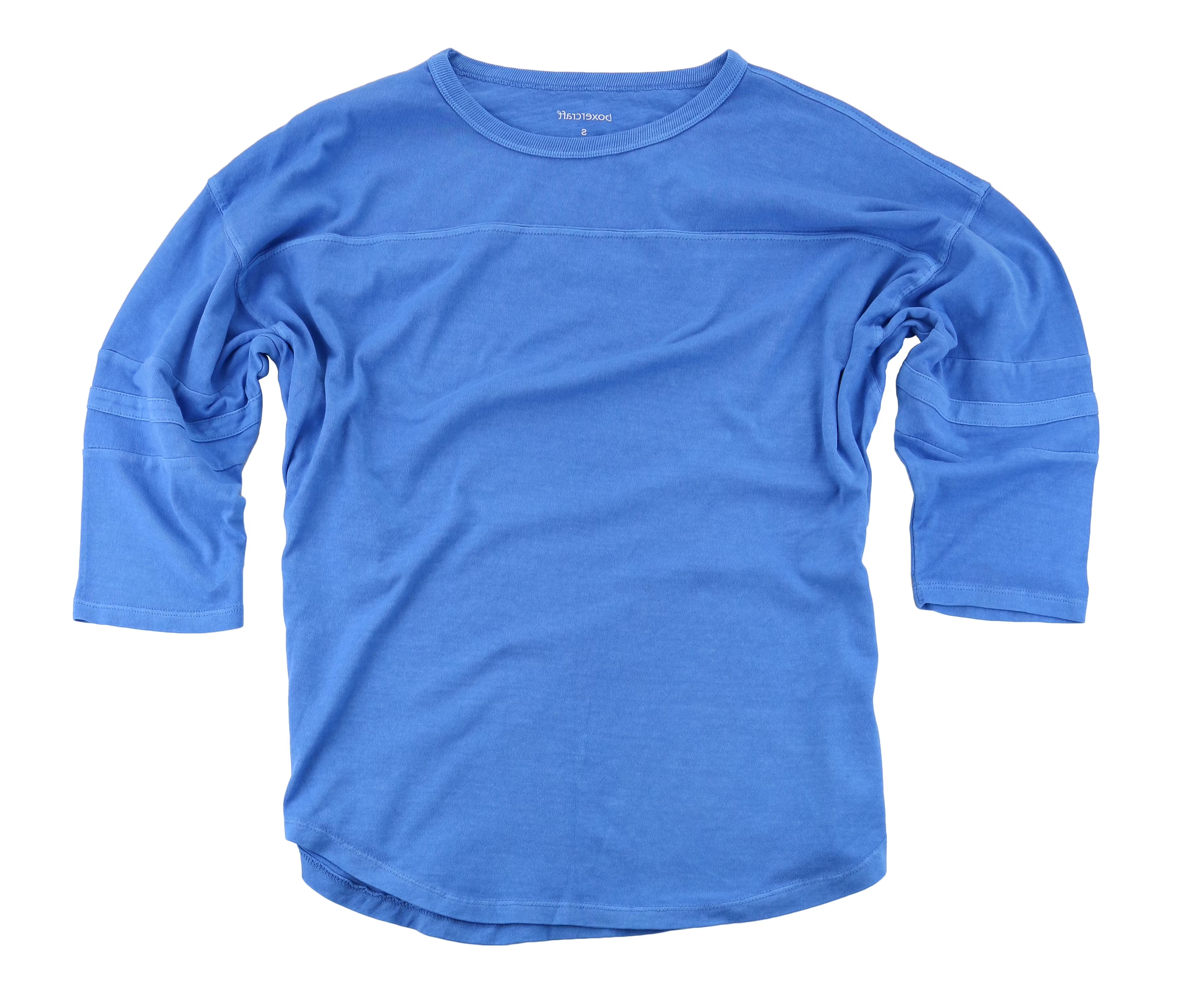 Beach Blue 3/4 Sleeve Vintage Jersey X4540