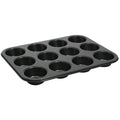 12 Cup Non Stick Carbon Steel Muffin Pan, 12 Packs Q654178
