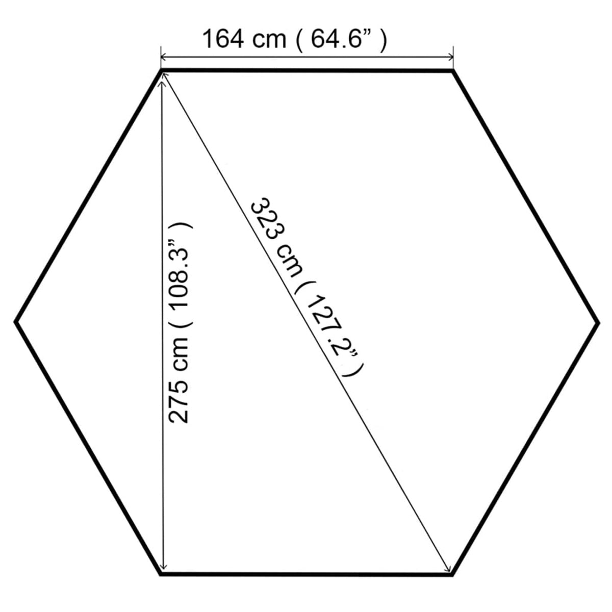White Steel Frame Party Tent Canopy I395864