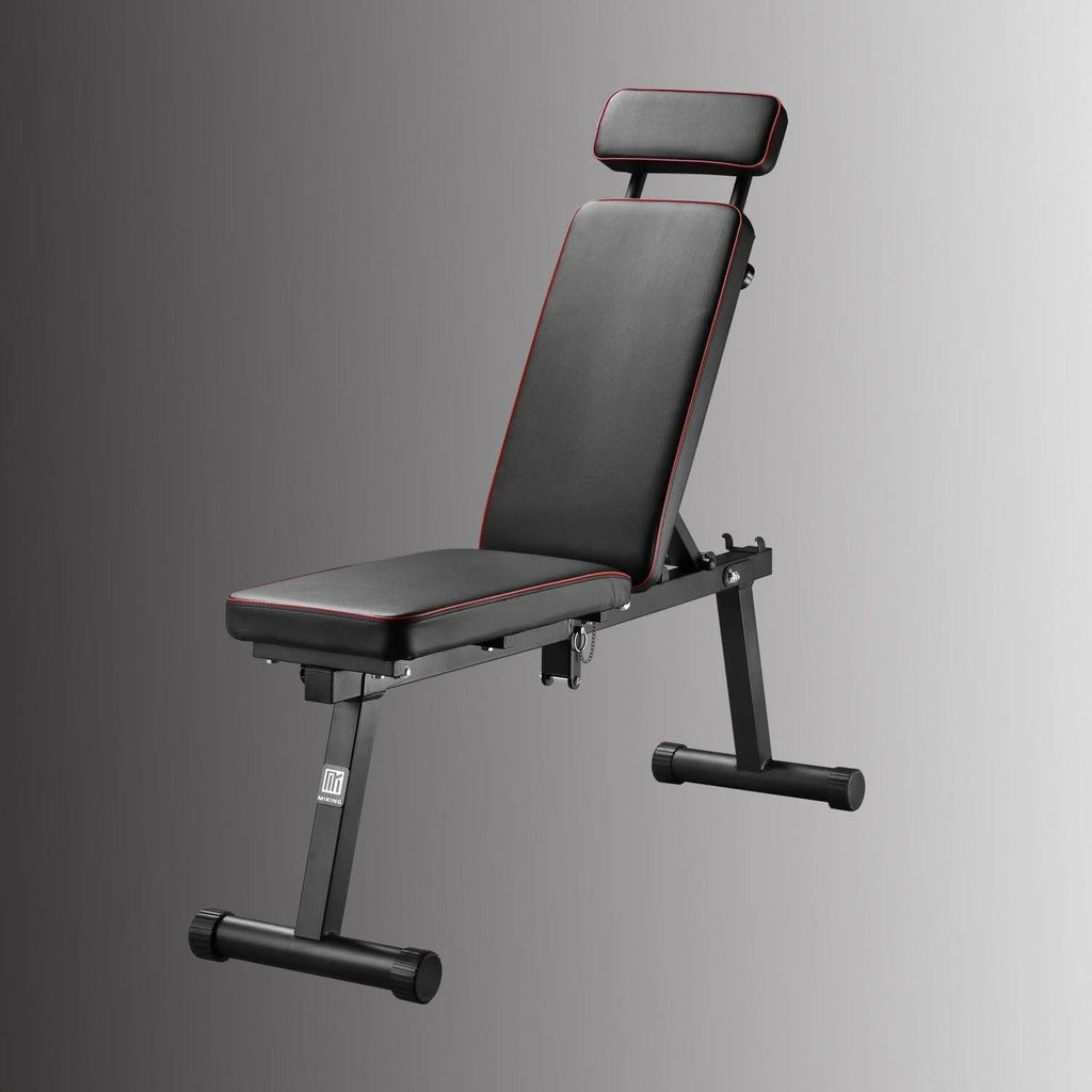 Foldable Weight Bench with Adjustable Backrest T379