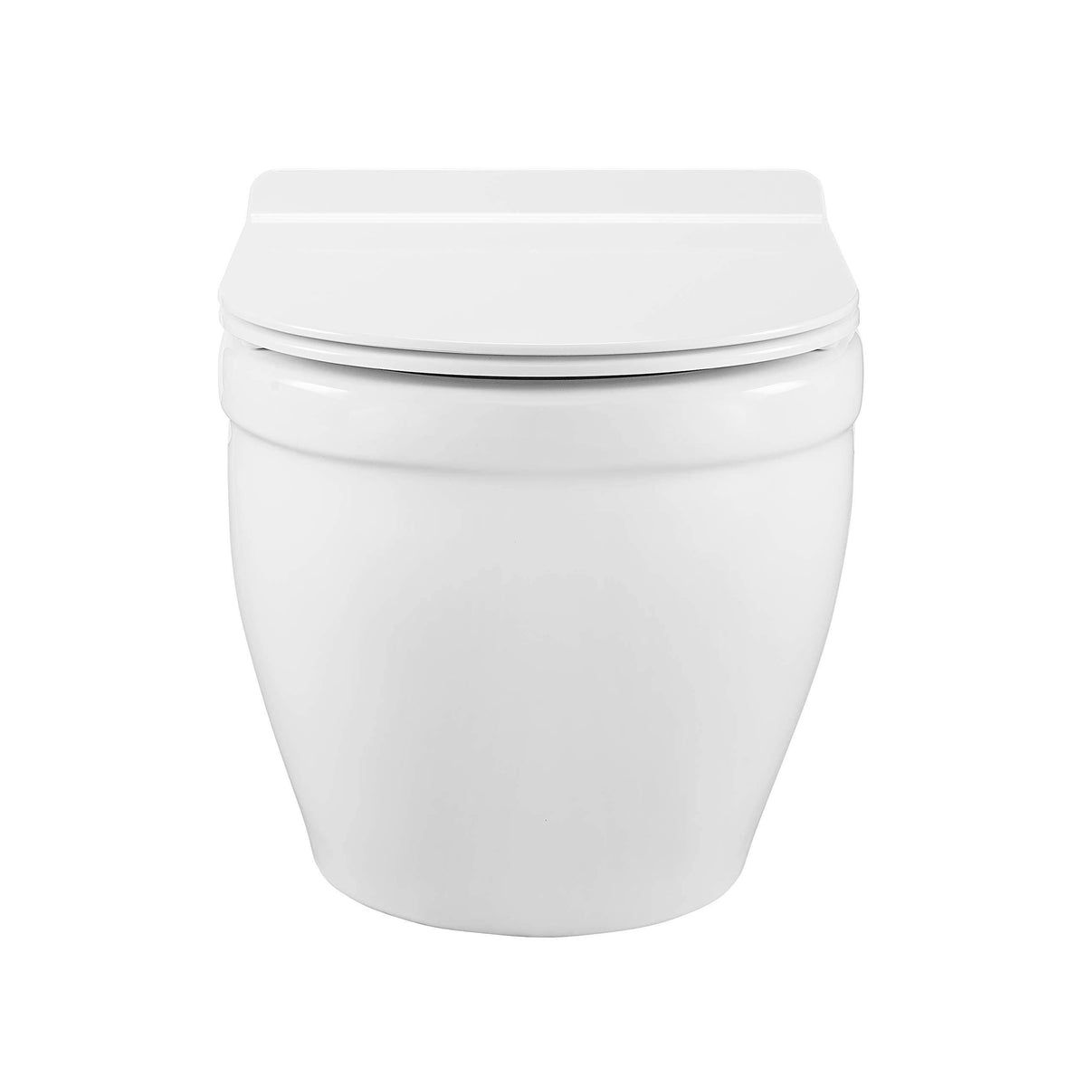 Glossy White Wall Hung Toilet T190