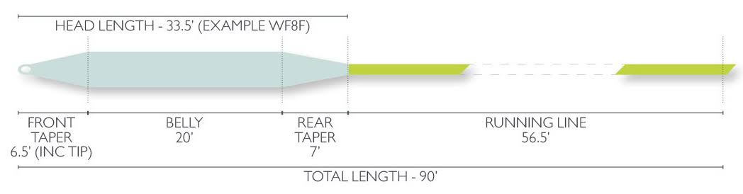 WF12 Salt Float Fly Line K803