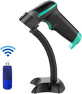 2D Wireless Barcode Scanner with Stand B50019